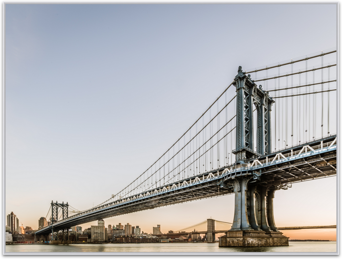 MANHATTAN WideBrim（マンハッタン ワイドブリム）SE687 LeMarr Wiggins | Manhattan Bridge 🌉 ————————— Prints